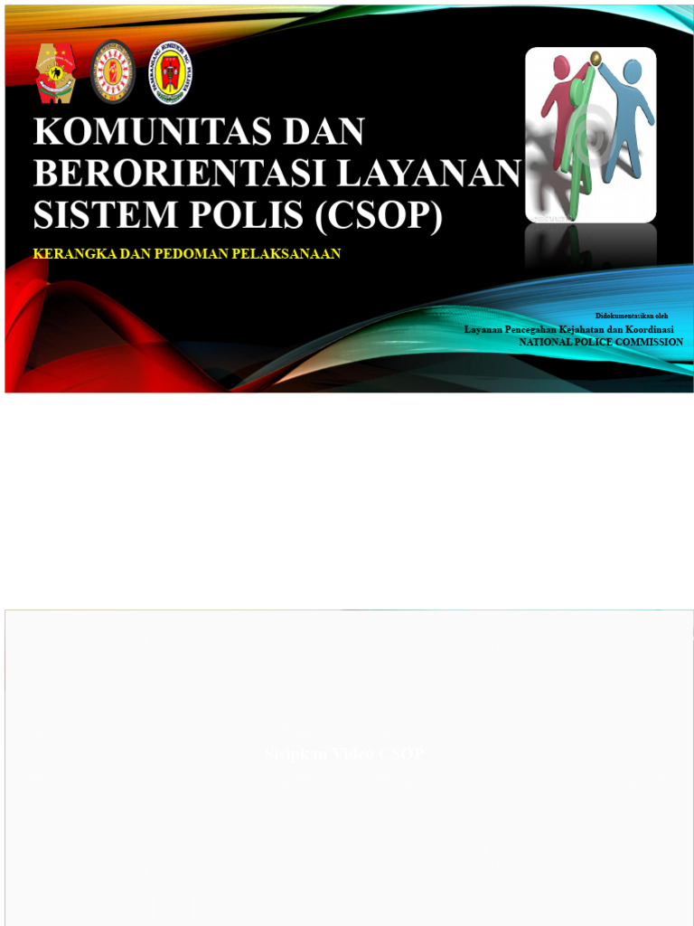 Pedoman Pelaksanaan CSOP untuk PNP | PDF
