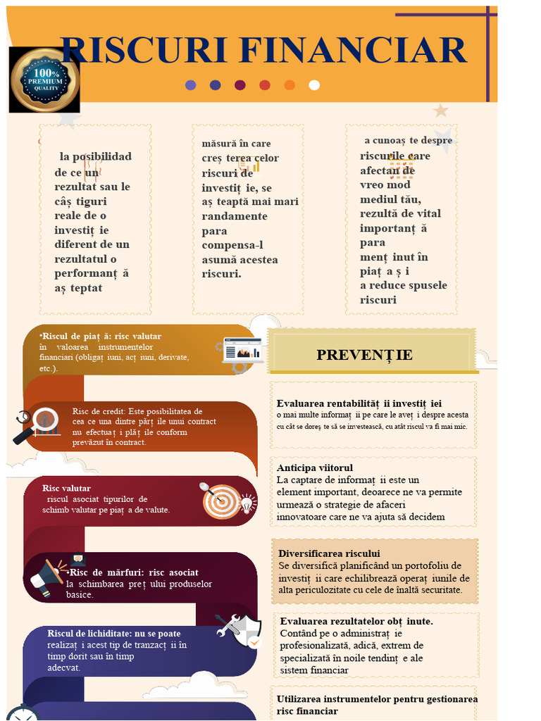 Infografic Riscuri Financiare | PDF