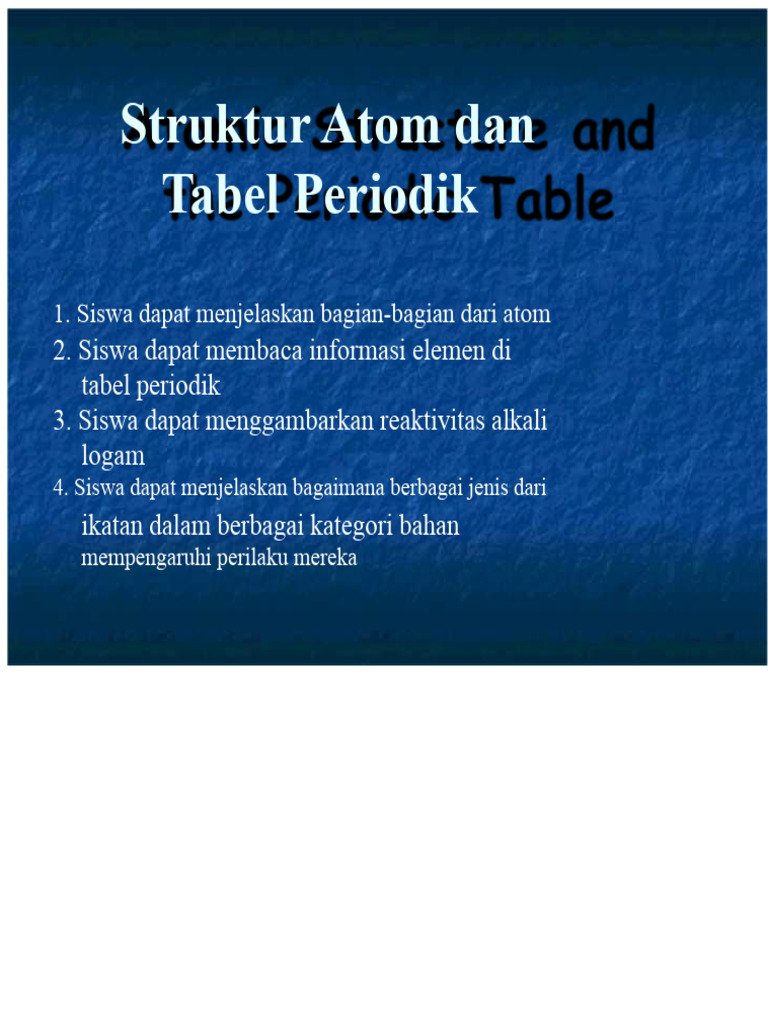 Atomic Structure 1 | PDF