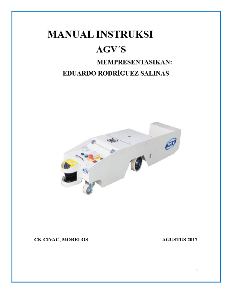 Panduan Operasional AGV dan Keamanannya | PDF