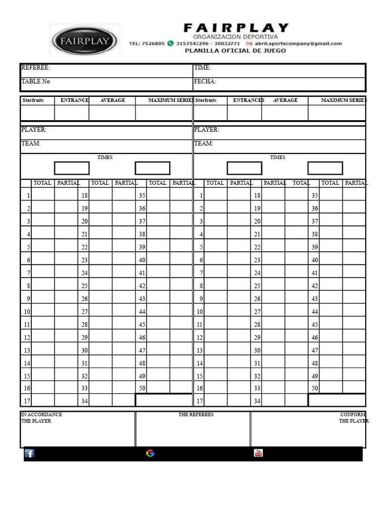 Billiards Sheet. | PDF | Cue Sports | Individual Sports