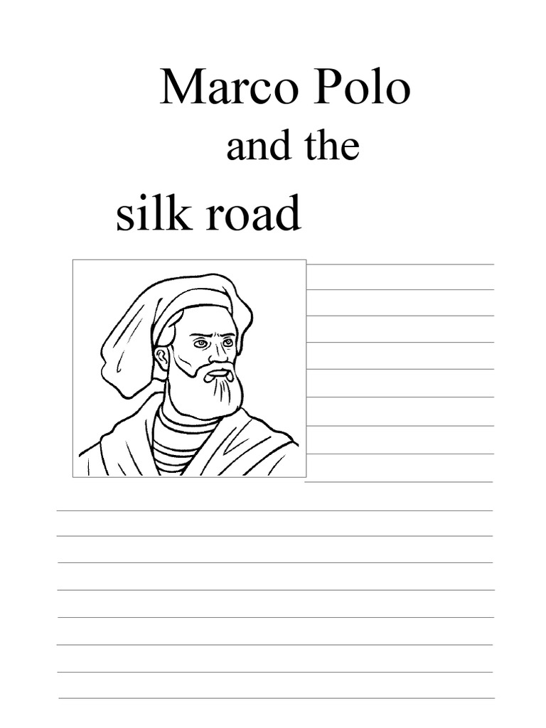 Marco Polo Coloring Page | PDF | Marco Polo