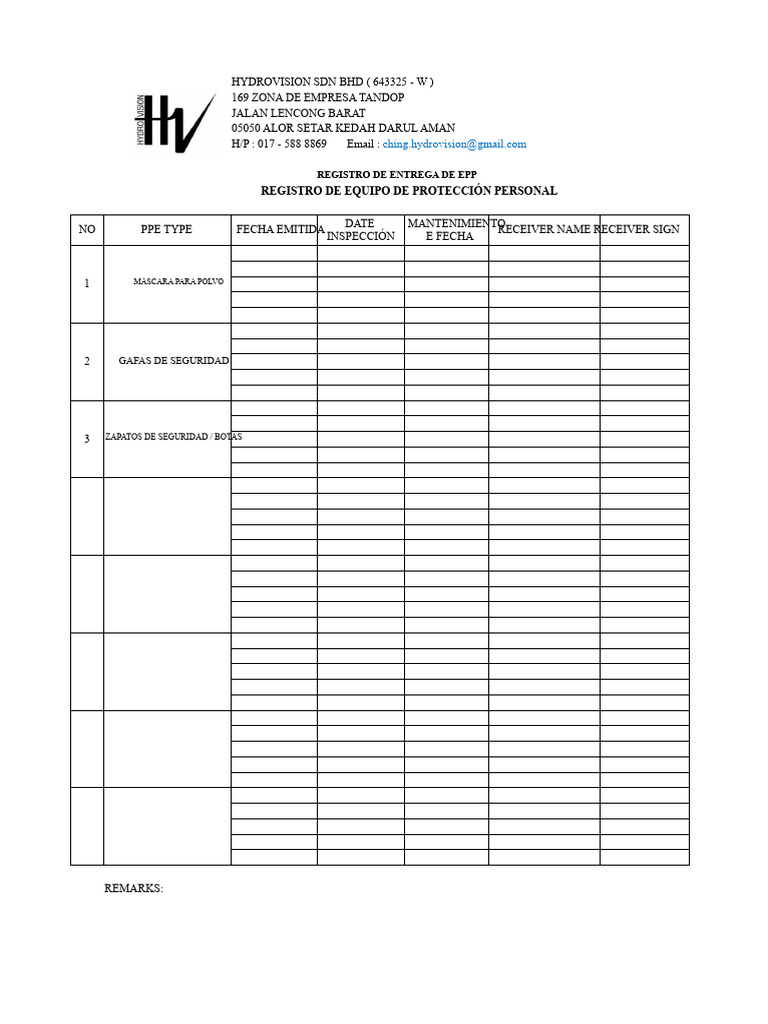 Rekod Ppe | PDF