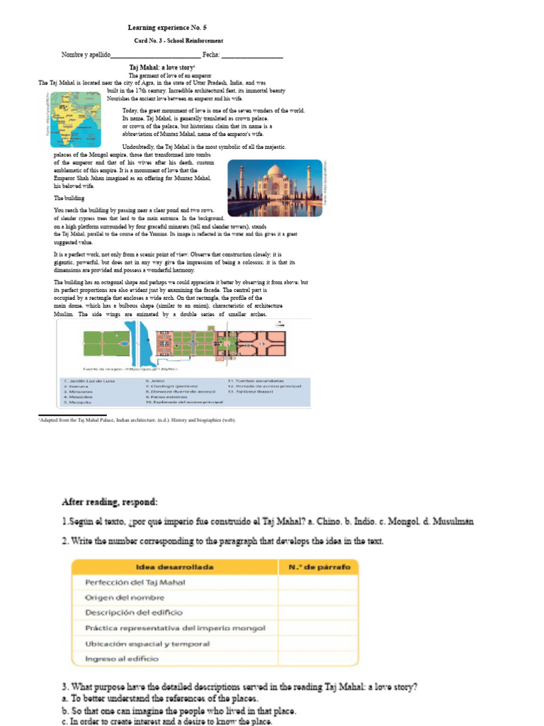 4-Taj Mahal | PDF