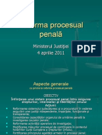 Reforma Procedural Penală