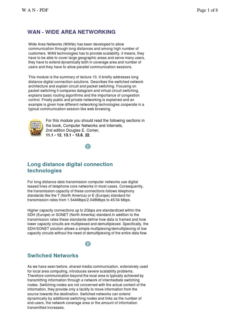 Computer Networks And Internets Douglas E Comer Pdf