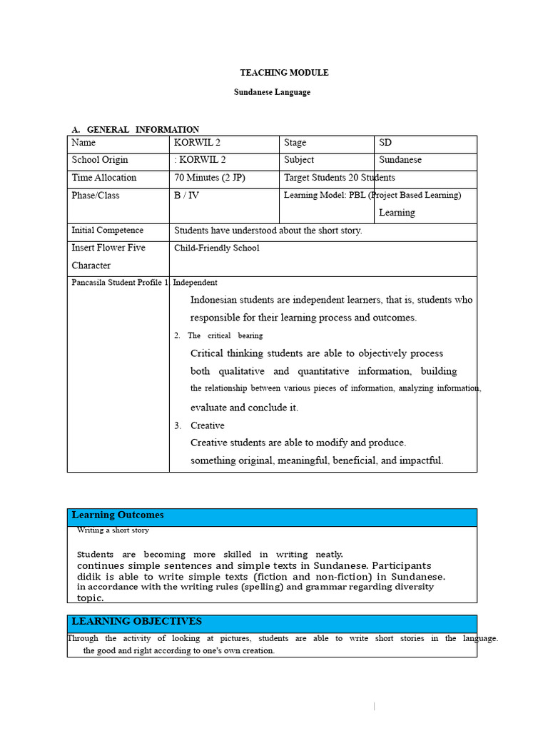 Teaching Module Phase B Grade 4 | PDF | Learning | Information