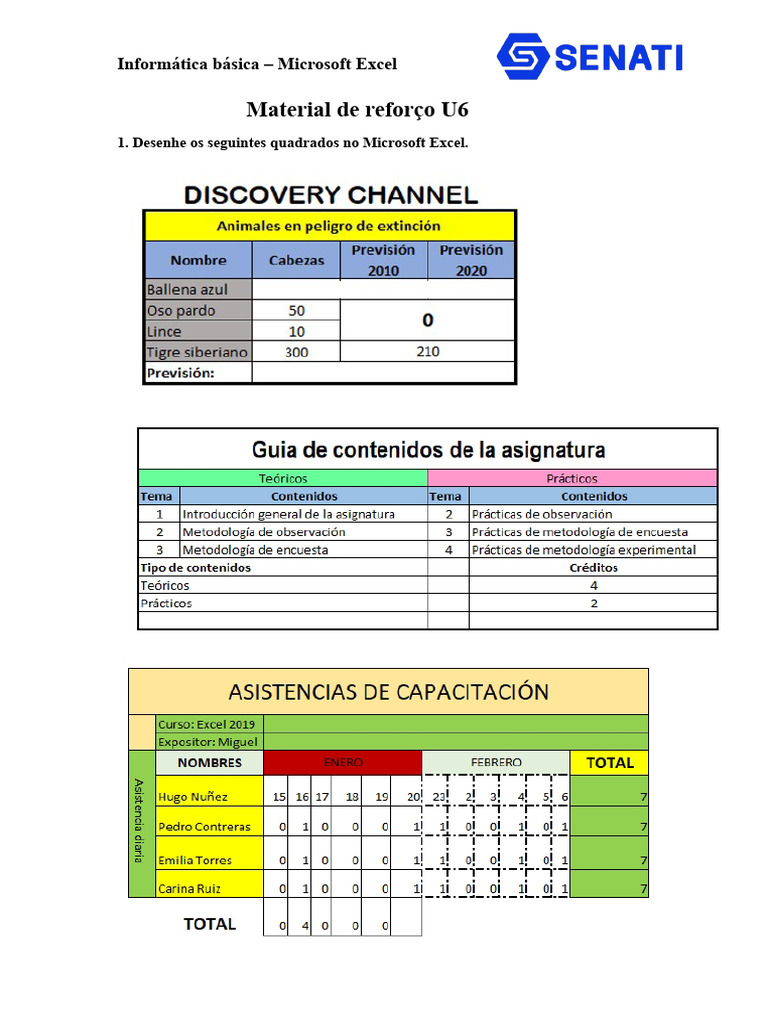 SINU-151 Unidade06 Material Reforço | PDF