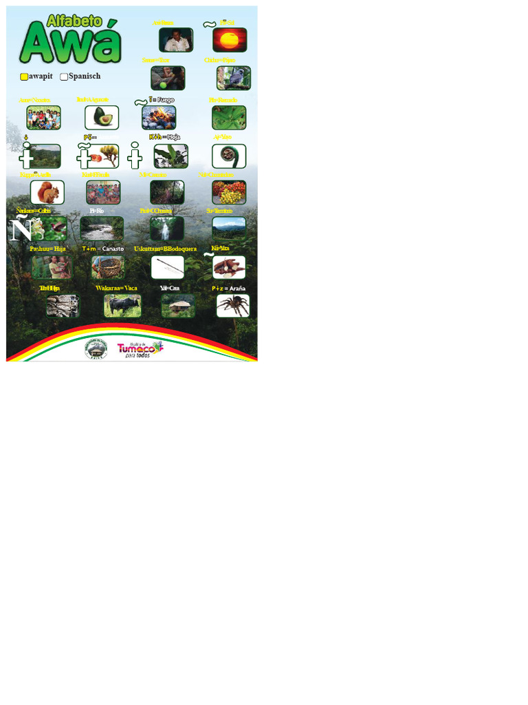 Abecedario Awa_pit | PDF