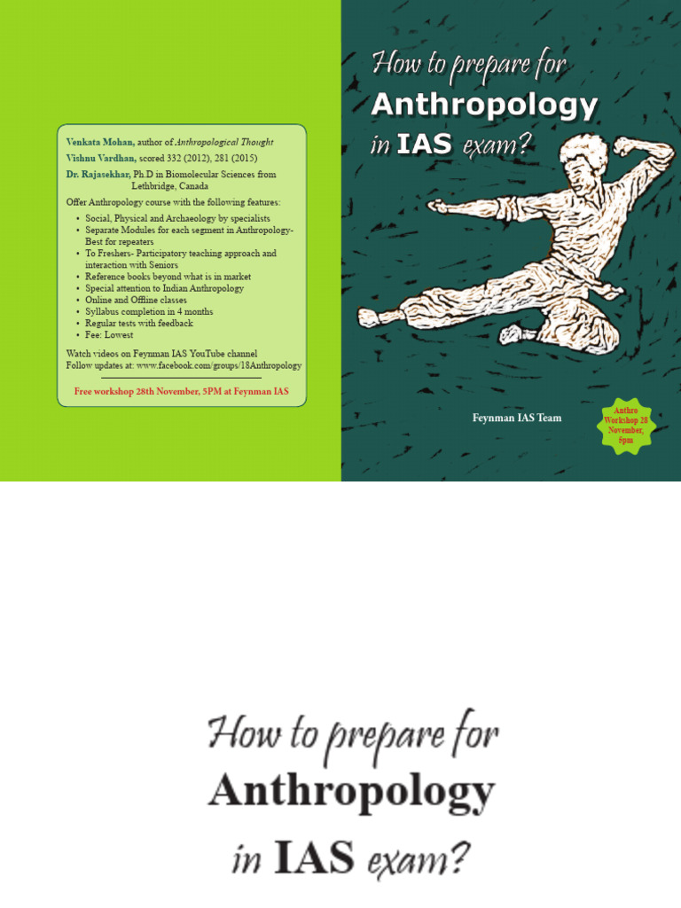 Anthropology IAS Exam Preparation Guide | PDF | Kinship | Anthropology