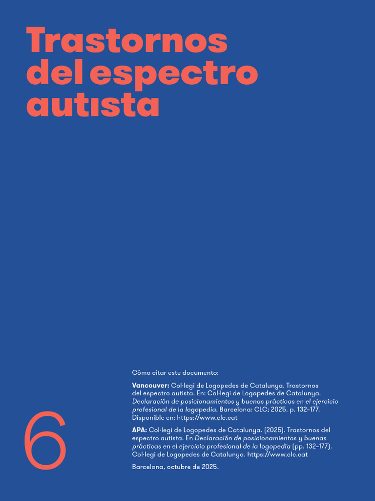 Guía sobre Trastornos del Espectro Autista | PDF | Autismo | Desorden ...