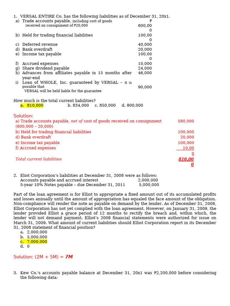 Acctg 201 With Solution Semi Final Exam Pdf Bonds Finance Interest