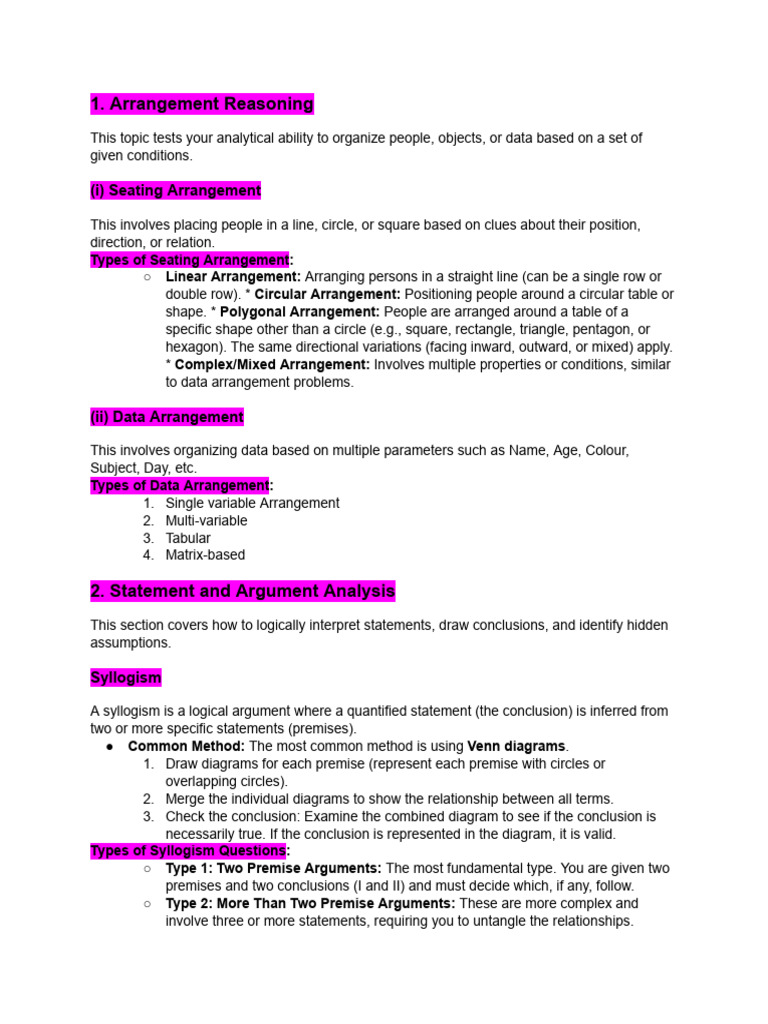 Extract | PDF | Argument | Inference