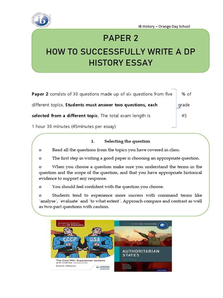 Paper 2 DP | PDF | Essays | Argument