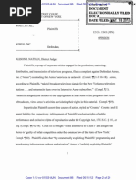 Usdcsdny Document Electronically Filed DOC#: Date: F-IL-E-D"'""'::l M A Y 1!"""18!!1.-"!2ir!'1r