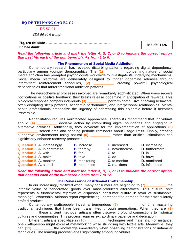 B2-C2 Advanced Exam Questions | PDF | Artificial Intelligence ...