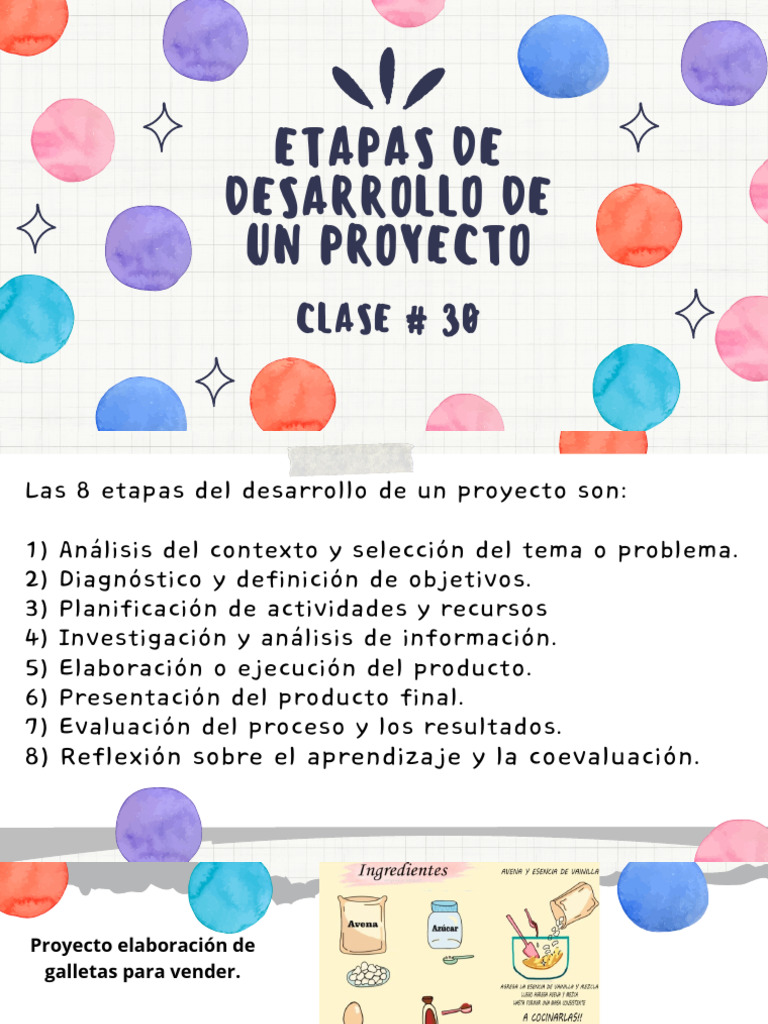 Clase 30 Etapas de Desarrollo de Un Proyecto | PDF