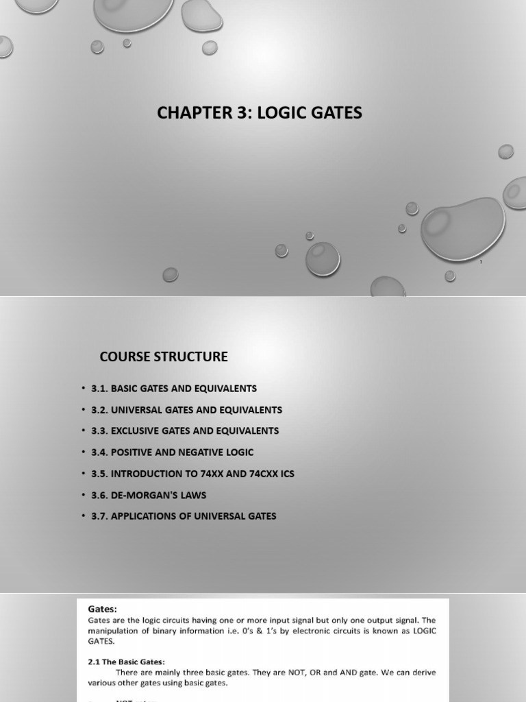 Lecture 3 | PDF