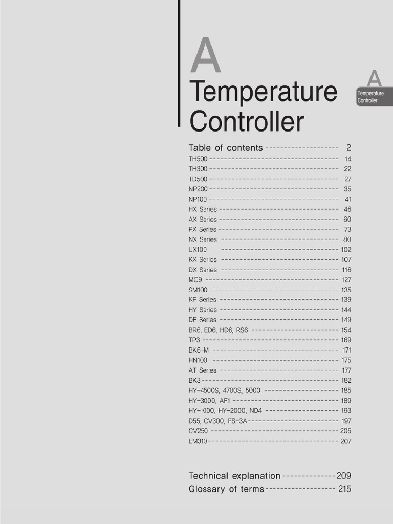 Hanyoung Temp Controller | PDF