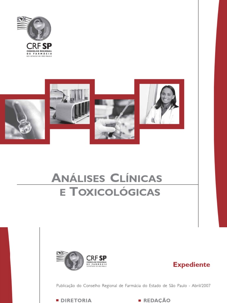 Diretrizes para Análises Clínicas e Toxicológicas | PDF | Farmacêutico ...