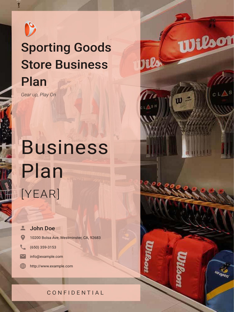 Sporting Goods Store Business Plan | PDF | Marketing | Marketing Strategy