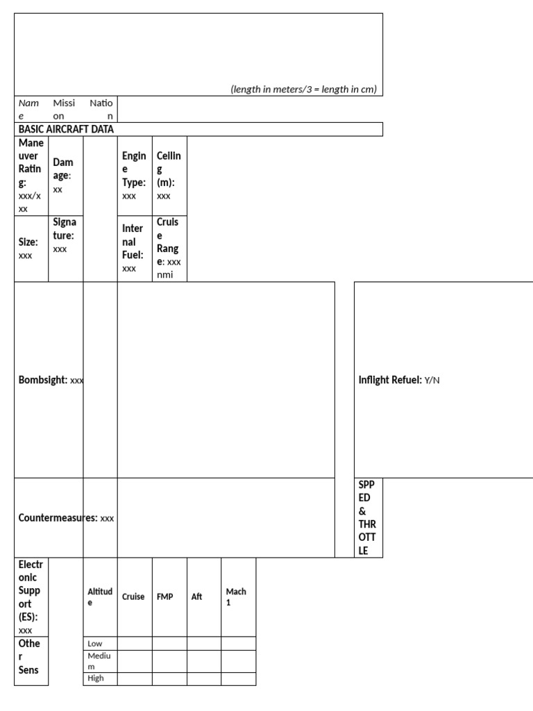 Aircraft Specifications and Data Overview | PDF | Aircraft | Aviation