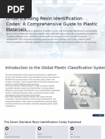 Understanding Resin Identification Codes | PDF | Plastic | Polymers