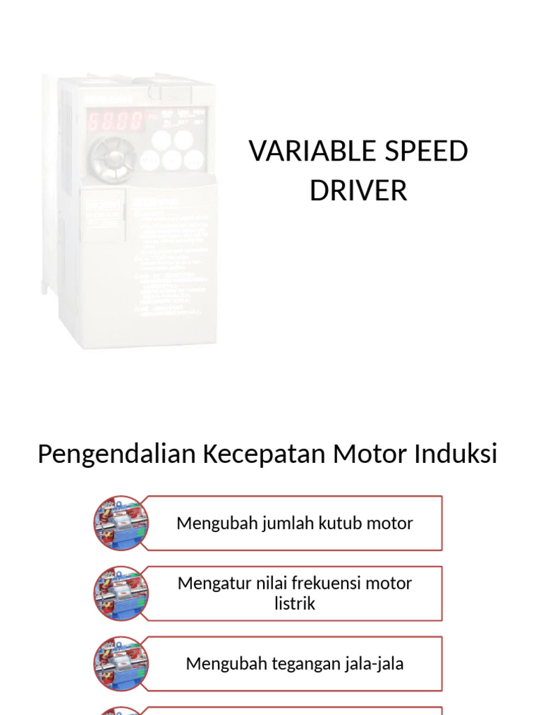 VARIABLE SPEED DRIVER | PDF