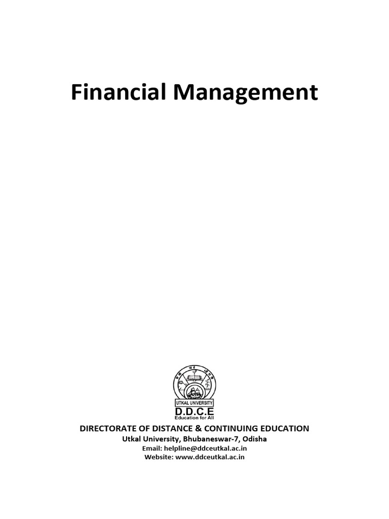 Introduction to Financial Management | PDF | Dividend | Equity (Finance)