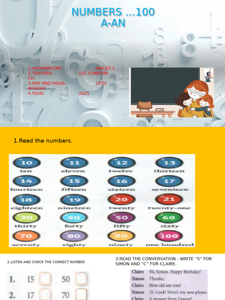 NUMBERS | PDF