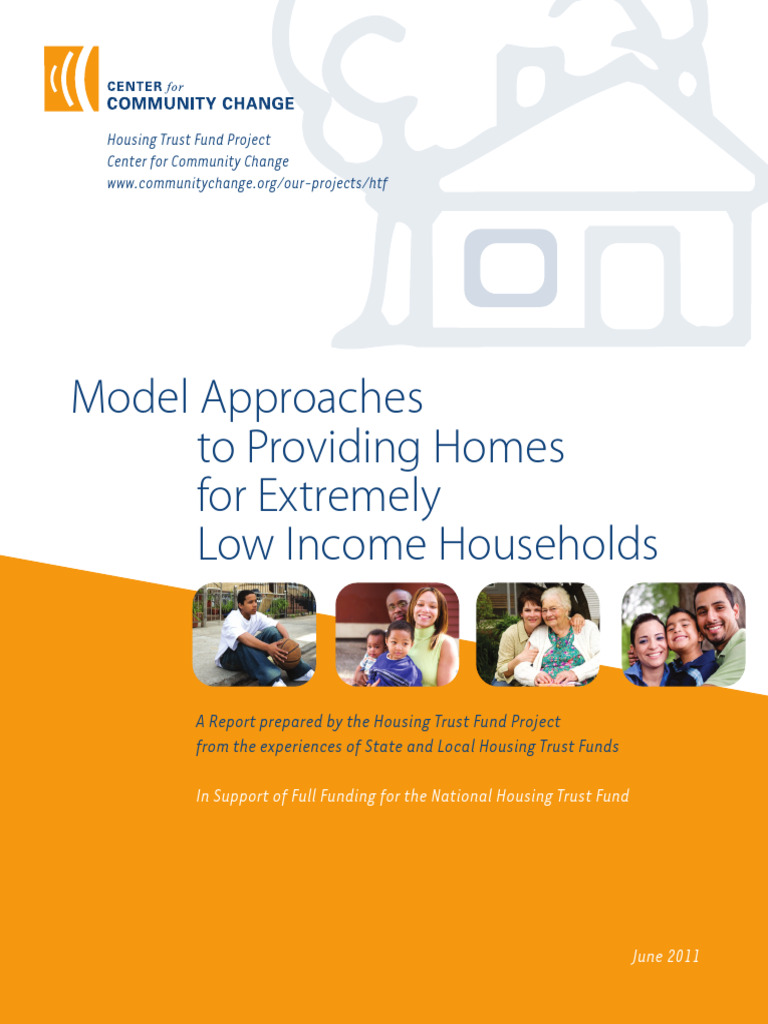 Housing Solutions for Extremely Low Income | PDF | Affordable Housing ...