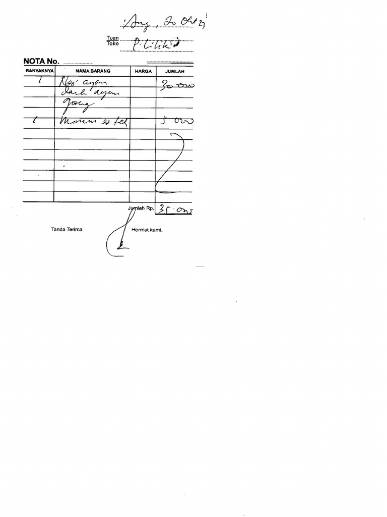 Nota | PDF