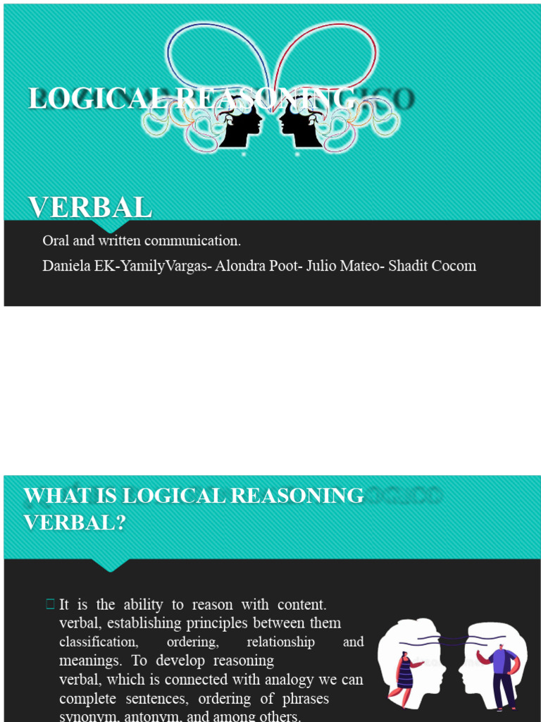 Understanding Verbal Logical Reasoning | PDF | Semantics | Word