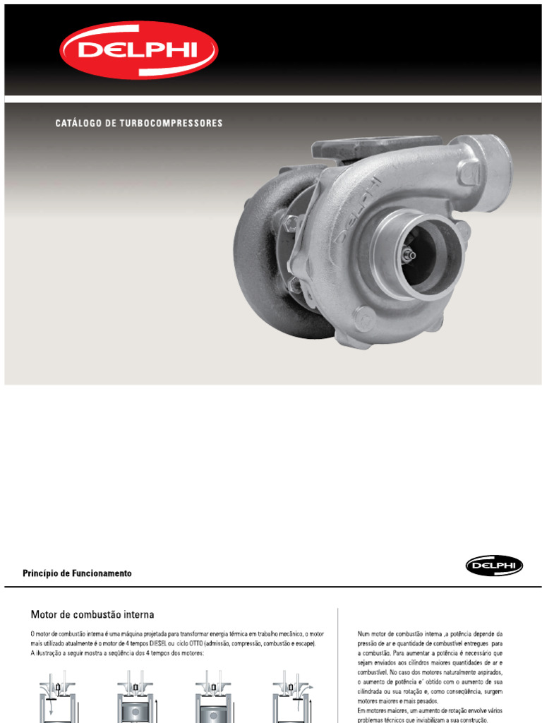 Delphi Katalog Turbin 2012 | PDF