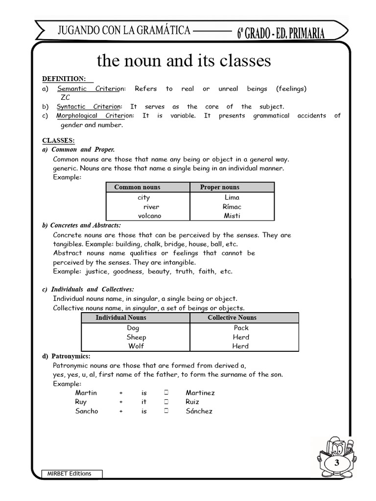 Understanding Noun Classes and Criteria | PDF | Grammatical Gender ...