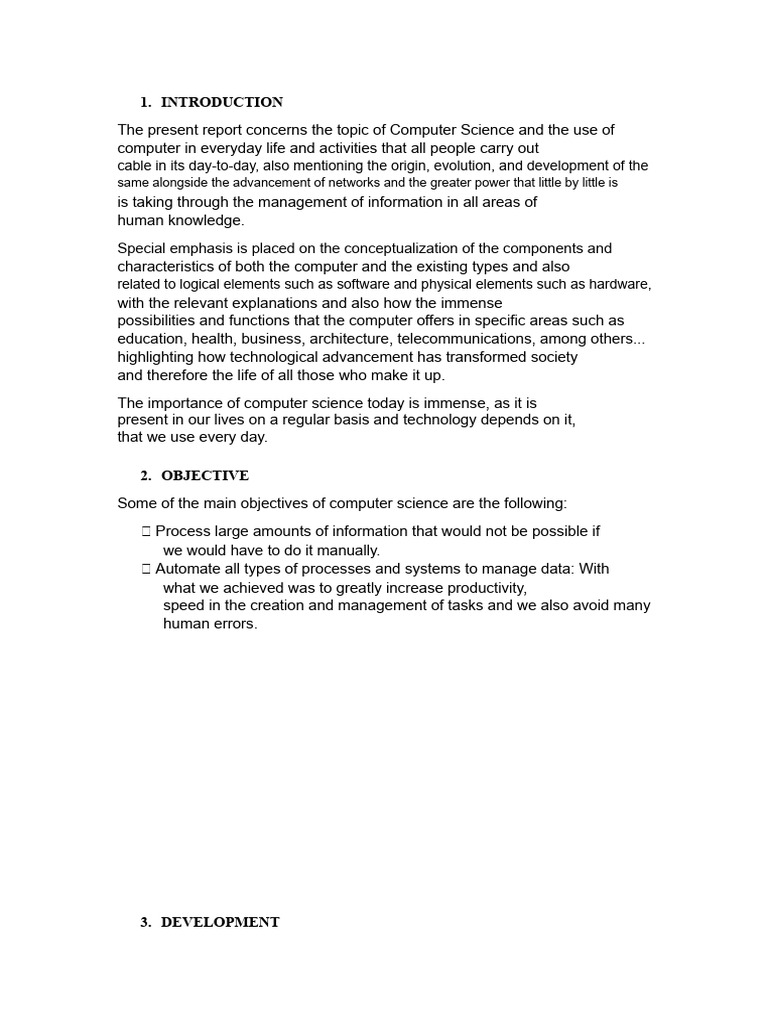 Overview of Computer Science Essentials | PDF | Computer Hardware ...