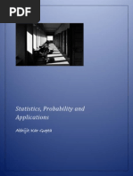 Download A short course on Statistics Probability and Applications by Abhijit Kar Gupta SN94464272 doc pdf