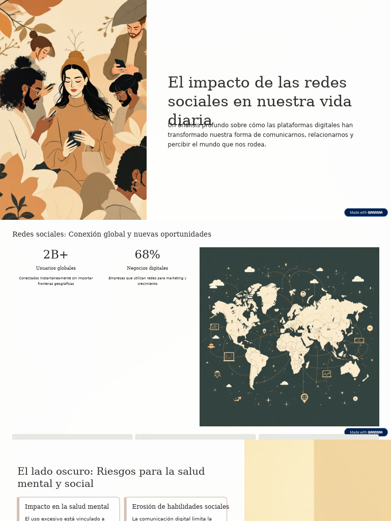 El Impacto de Las Redes Sociales en Nuestra Vida Diaria | PDF | Salud ...