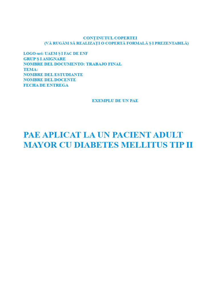 Exemplu Pae DM Ii | PDF