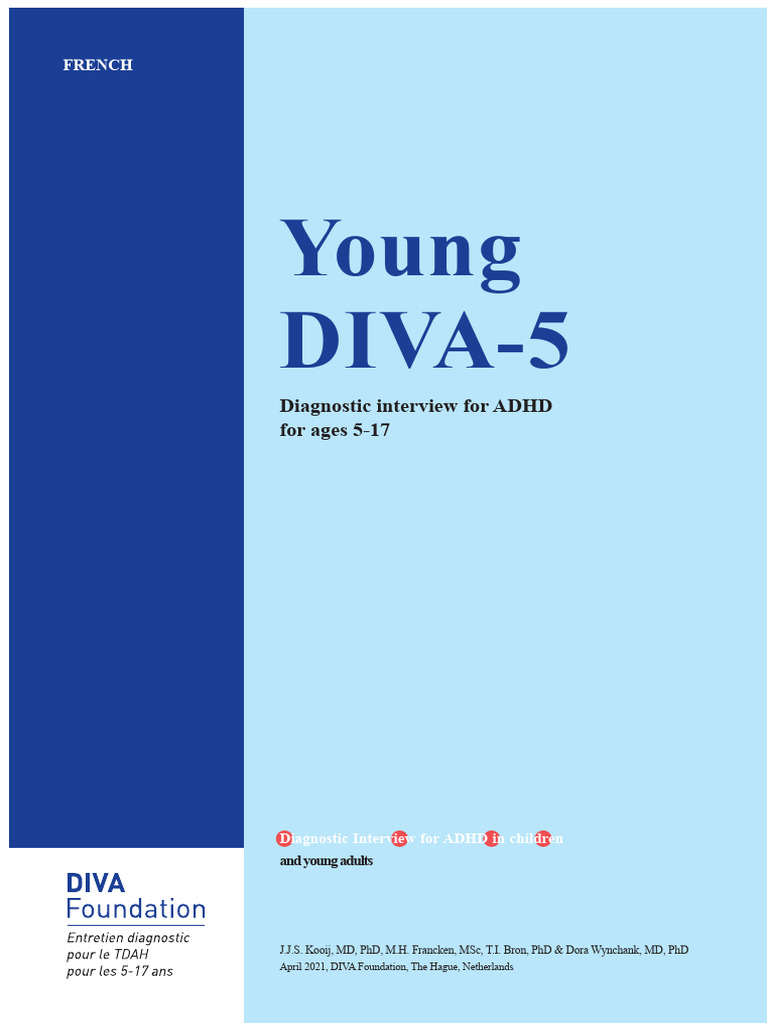 Young DIVA-5 ADHD Diagnostic Tool | PDF | Attention Deficit ...