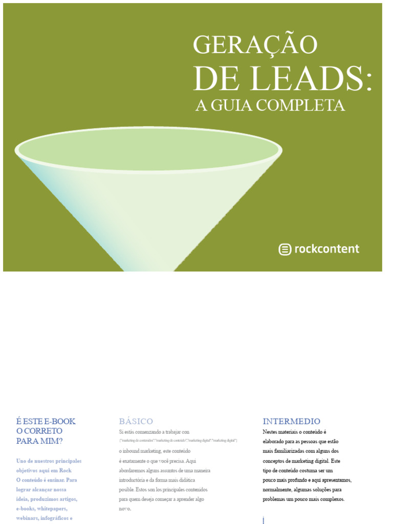 Geração de Leads Guia Completa | PDF | Marketing | Economia de negócios