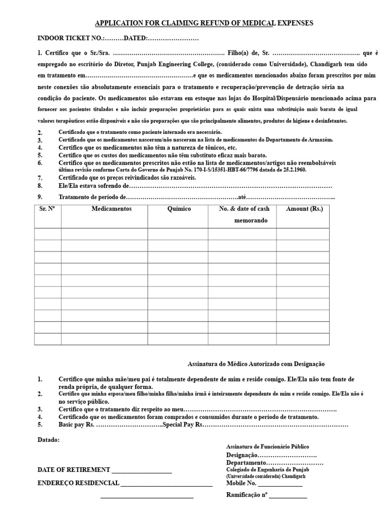 Formulário Médico Atualizado | PDF | Sistema de saúde | Remédio