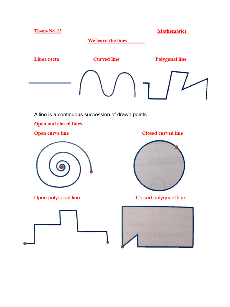 Understanding Lines in Mathematics | PDF