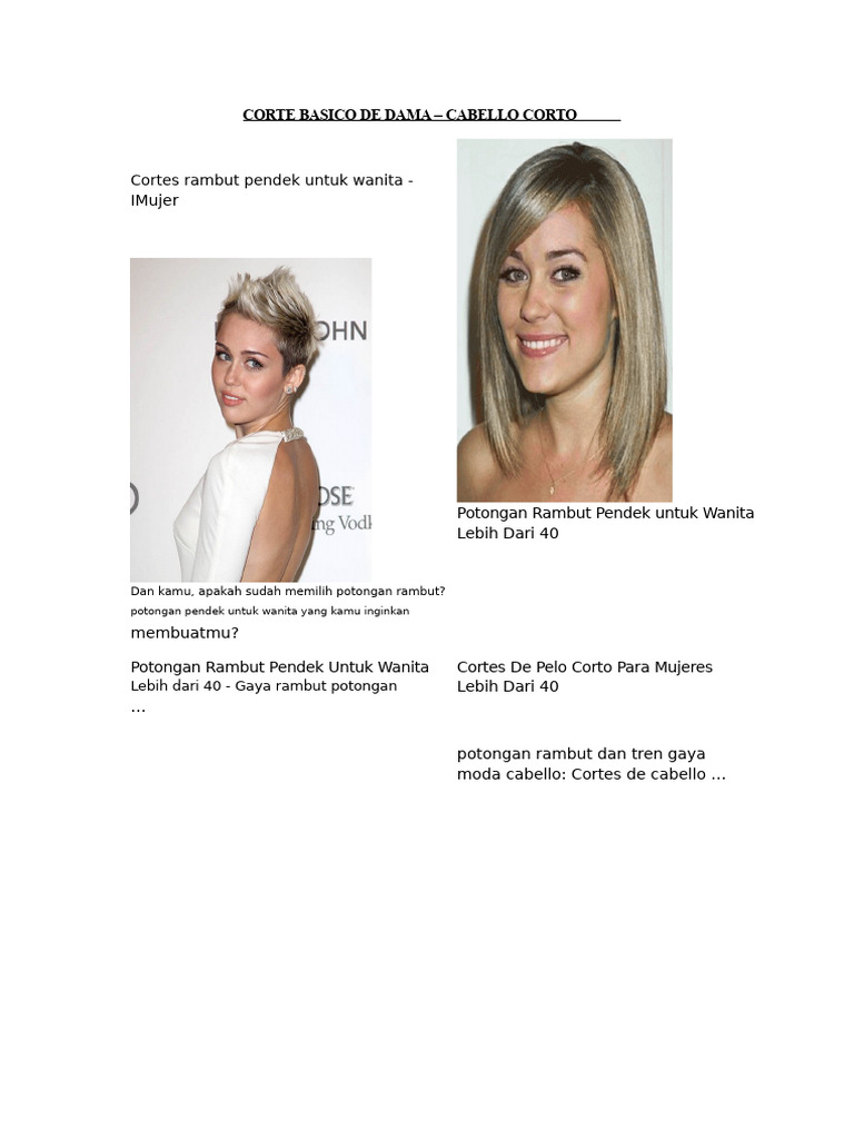 Potongan Rambut | PDF