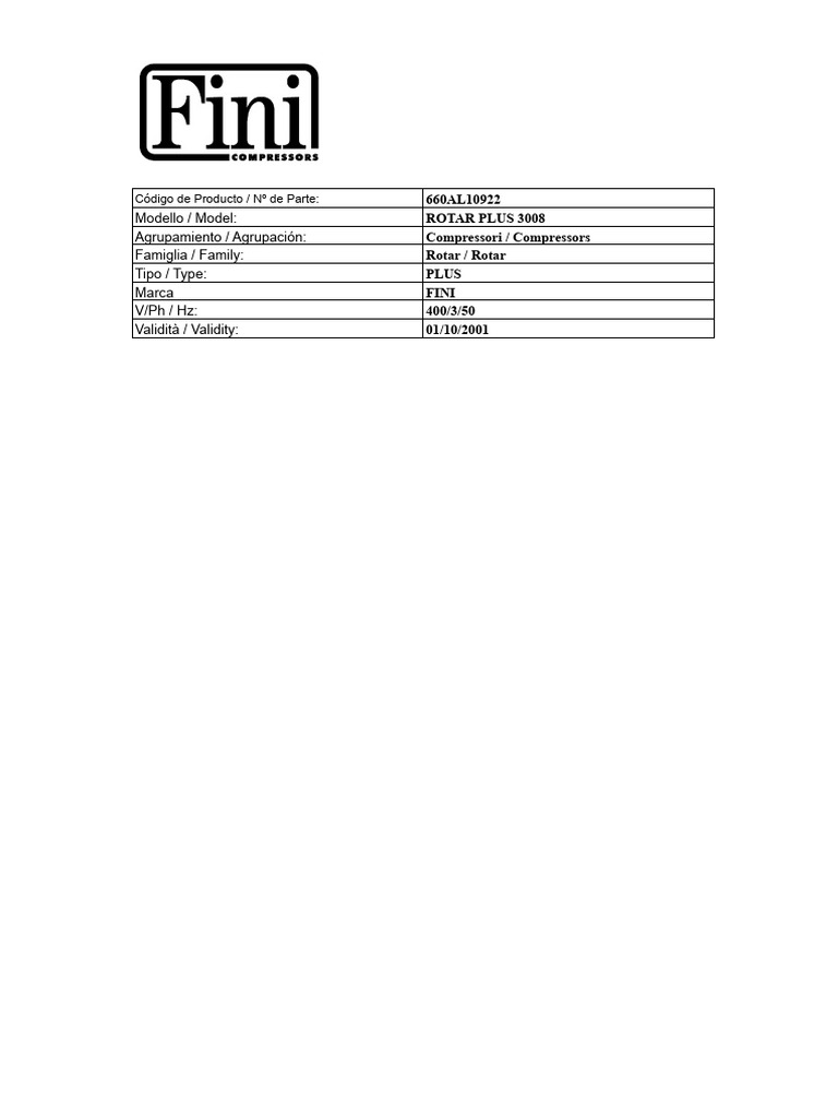 660al10922 - Rotar Plus 3008 (Fini) | PDF
