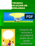 Tecnica Resolucion de Problemas