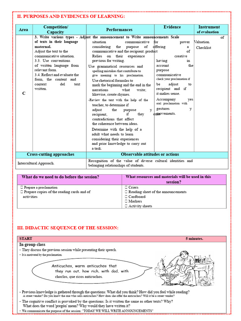 We Create Announcements - C | PDF | Learning | Human Communication