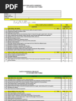 Industrial Safety Walk Checklist | PDF | Personal Protective Equipment ...