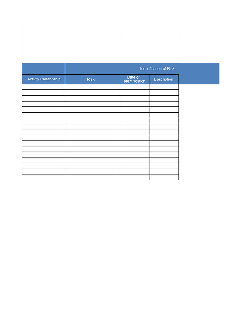 Impartiality Risk Matrix | PDF | Risk