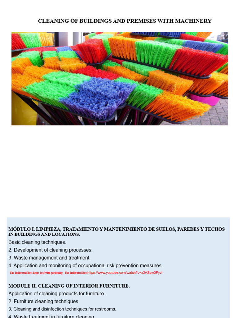 SURFACE AND FURNITURE CLEANING MANUAL | PDF | Waste | Paint